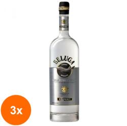 BELUGA Set 3 x Vodka Beluga Noble, 40%, 1.75l