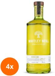 Whitley Neill Set 4 x Gin Gutui, Quince Whitley Neill, 43% Alcool, 0.7 l