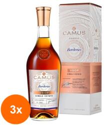 CAMUS Set 3 x Coniac Camus VSOP Single Estate Borderies 40% Alcool, 0.7 l (FPG-3xCAM4)