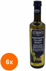 Cirio Set 6 x Condiment Otet Alb Cirio 500 ml