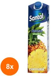 Santal Set 8 x Nectar de Ananas 50%, Santal, 1 l