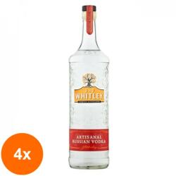 JJ Whitley Set 4 x Vodka Artizanala JJ Whitley 40% Alcool, 0.7 l