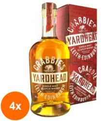 Crabbie's Set 4 x Whiskey Yardhead Crabbies 40% Alcool, 0.7 l