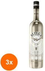 BELUGA Set 3 x Vodka Beluga Noble Night Life, 40%, 0.7 l