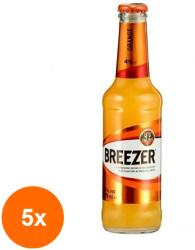 Bacardi Set 5 x Bacardi Breezer Tropical Orange 4% 275 ml