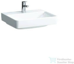 Laufen Pro S 55x46, 5 cm-es mosdó egy csaplyukkal, túlfolyó nélkül, LCC bevonattal, fehér H8109624001561 (H8109624001561)
