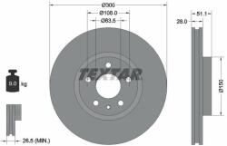 TEXTAR Disc frana TEXTAR PRO+ 92268605 (92268605)
