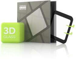 Tempered Glass Protector Xiaomi Mi Watch Lite 3D üvegfólia - 3D GLASS, fekete (TGR-XMWL-BL)