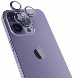 Epico iPhone 14 Pro / 14 Pro Max kamera védő fólia - mélylila, alumínium