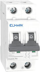 ELMARK Kismegszakitó DC62 13A 2P 6KA 500V C Elmark (ELM 41266)