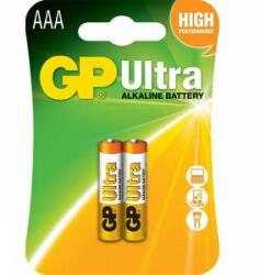 GP Batteries Baterie alcalină GP ULTRA LR03 AAA / 2 buc. în pachet / blister 1.5V GP, GP24AU 6e2773