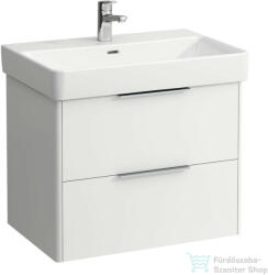 Laufen Base 66, 5x44 cm-es 2 fiókos alsószekrény H810967 mosdóhoz, matt fehér H4023321102601 (H4023321102601)