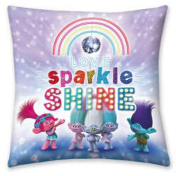 Halantex Trollok Sparkle párna, díszpárna 40x40 cm (HAX047760) - kidsfashion