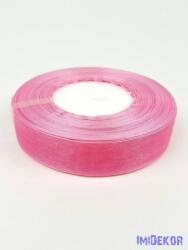  Organza szalag szegett 20mm x 45, 72m - Mályva