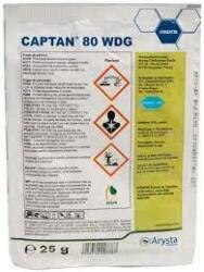 Fungicid - Captan 80 WDG - 25 gr (5948742007787)