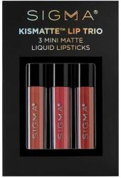 Sigma Beauty Set rujuri de buze - Sigma Beauty Kismatte Lip Trio