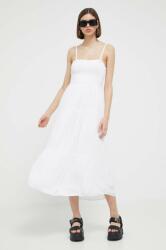 Hollister Co Hollister Co. ruha fehér, midi, harang alakú - fehér S