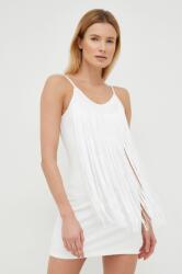 Labellamafia ruha fehér, mini, testhezálló - fehér L