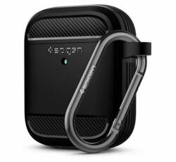 Spigen Rugged Armor Apple AirPods tok fekete (ASD01117) (ASD01117)
