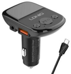 LDNIO C706Q Bluetooth 2USB AUX Transmiter FM + USB-C kábel