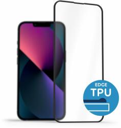 AlzaGuard Glass with TPU Frame iPhone 13 Mini 2.5D üvegfólia - fekete (AGD-TGTF007B)