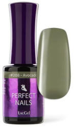 Perfect Nails LacGel #208 Gél Lakk 8ml - Avocado - Creamy - claudiashop