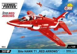 COBI 5844 Forțele Armate BAe Hawk T1 Săgeți roșii, 1: 48, 389 CP (CBCOBI-5844)