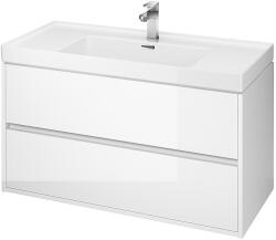 Cersanit Crea 100 fürdőszobaszekrény mosdóval, fehér S801-280 (S801-280)