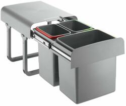 EKOTECH EKKO 40szekrénybe szerelhető szemetes 365 mmmagas 3 vödrös kivitel (90054100)