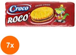 Croco Set 7 x Biscuiti cu Crema de Cacao Croco, 150 g (FXE-7xEXF-TD-EXF18208)
