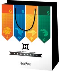 Cardex Harry Potter iskolai házak közepes méretű exkluzív ajándéktáska 18x10x23cm (38817) - innotechshop