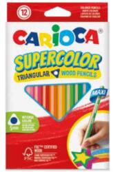 CARIOCA SuperColor háromszög alakú 12db-os maxi színesceruza készlet - Carioca (43451) - innotechshop