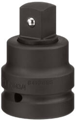 Genius Tools 640604B gépi dugókulcs átalakító adapter, 3/4" - 1/2", 63 mm (640604B)