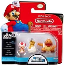 Nintendo World of Nintendo Micro Land - Super Mario Bros: Red Toad, Lakitu and Super Sumo Bro