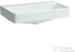 Laufen Pro S 60x38 cm-es mosdó csaplyuk és túlfolyó nélkül, LCC Active bevonattal, fehér H818959A001421 (H818959A001421)