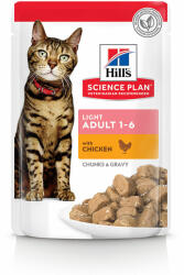 Hill's Hill's Science Plan Adult Light 12 x 85 g - Pui