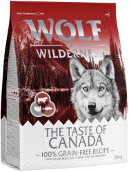 Wolf of Wilderness Wolf of Wilderness Testează: Hrană uscată, umedă, snackuri câini - uscată: The Taste Canada (fără cartofi, 300 g)