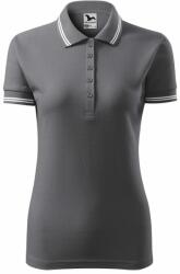 MALFINI Tricou polo damă Urban - Gri oțel | XS (2203612)