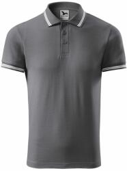 MALFINI Tricou de bărbați polo Urban - Gri oțel | 3XL (2193618)