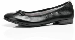 Tamaris fekete bőr balerina cipő (1-22116-26) - topicipobolt - 21 990 Ft