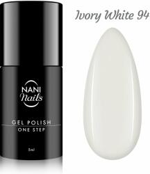 Naní One Step gél lakk 5 ml - Ivory White