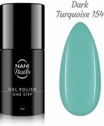 Naní One Step gél lakk 5 ml - Dark Turquoise
