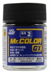 Mr. Hobby Mr. Color GX Paint (18 ml) Ueno Black GX-2