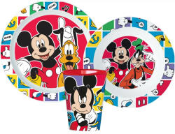 Stor Disney Mickey micro étkészlet szett pohárral (Better Together) (STF11157)