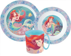 Stor Disney Hercegnők micro étkészlet szett bögrével (Ariel) (STF22256)