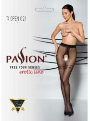 Passion Dresuri erotice cu decupaj Tiopen 021, 20 Den, black - Passion 1/2