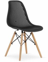 ARTOOL Scaun stil scandinav, Artool, Maro, PP, lemn, negru, 44.5x51x82.5 cm (3561_1) - esell