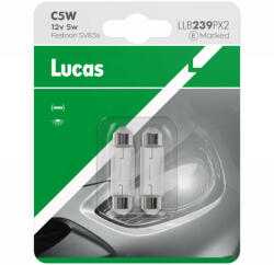 Lucas C5W 12V 2x (LLB239PX2)