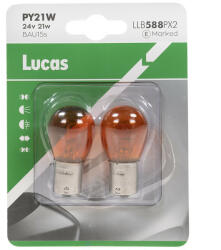 Lucas PY21W 24V 2x (LLB588PX2)