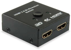 EQUIP Switch KVM EQUIP bidirectionalal HDMI 2-Port distribuitor sau comutator (332723)